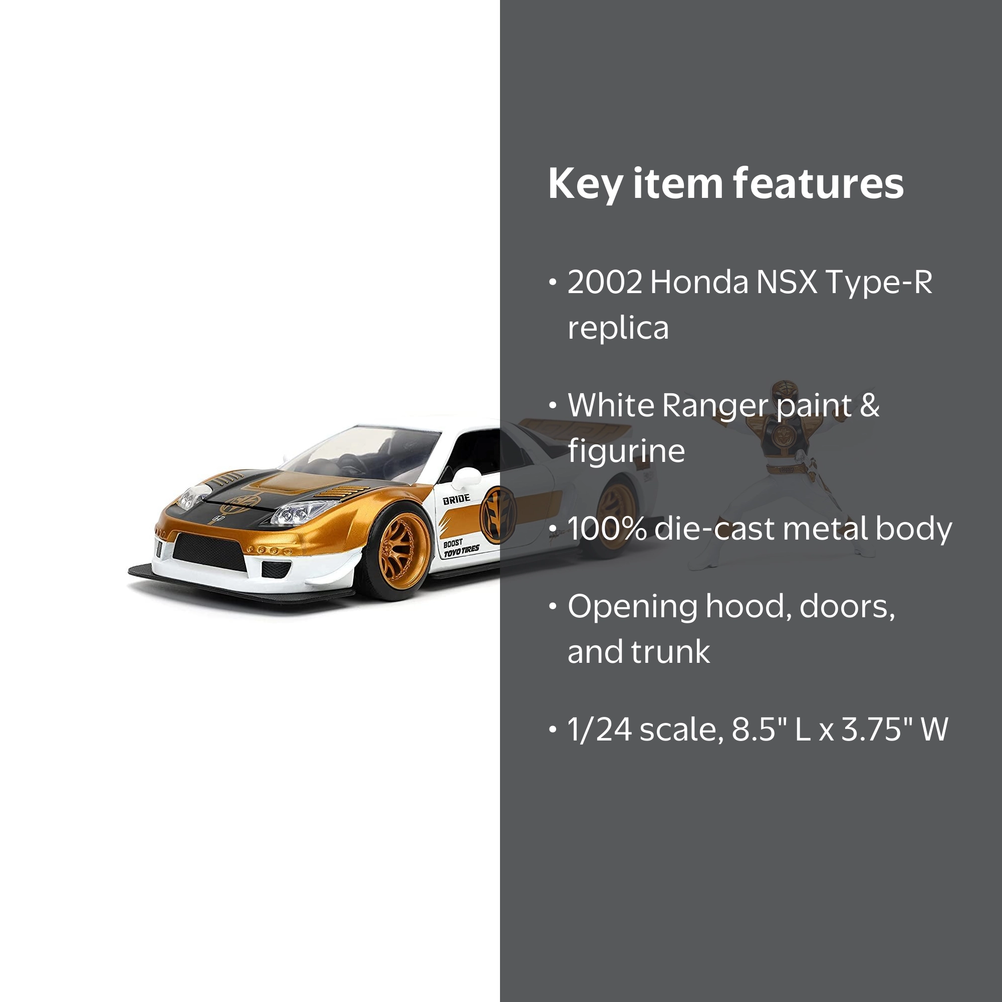 2002 Honda NSX Type-R Japan Spec RHD (Right Hand Drive) and White