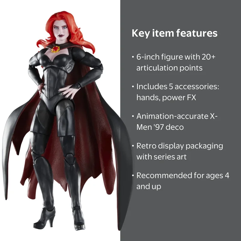 Marvel Legends Series Goblin Queen, X-Men '97 Action Figure (6