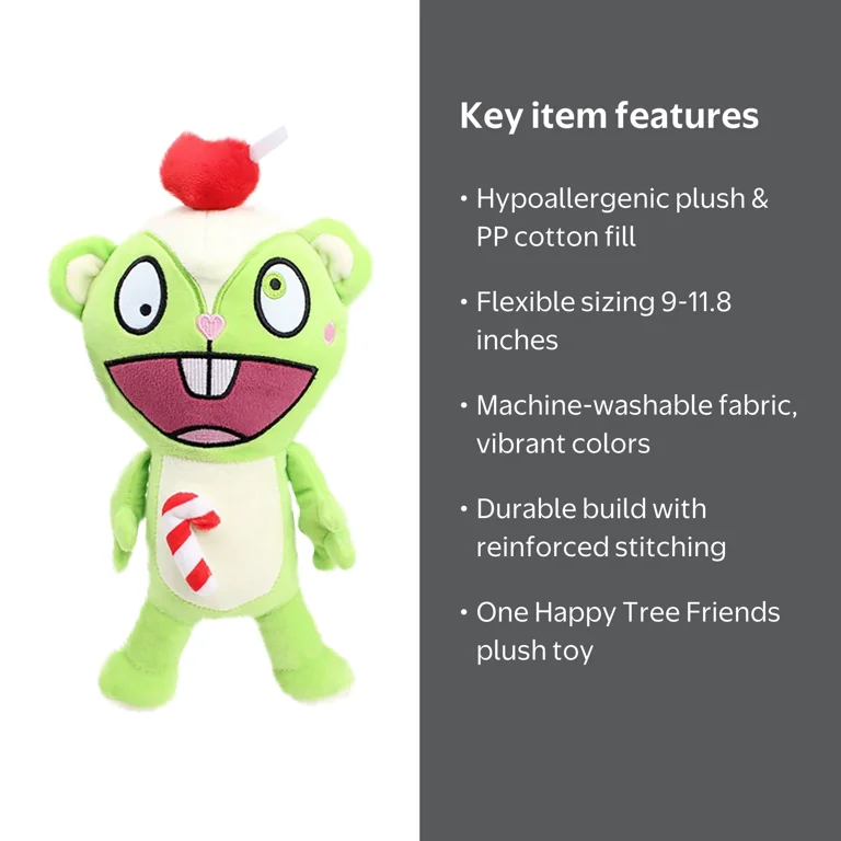 Fedpow Nutty Plush Toy Happy Tree Friends Plush Toys, Happy Tree