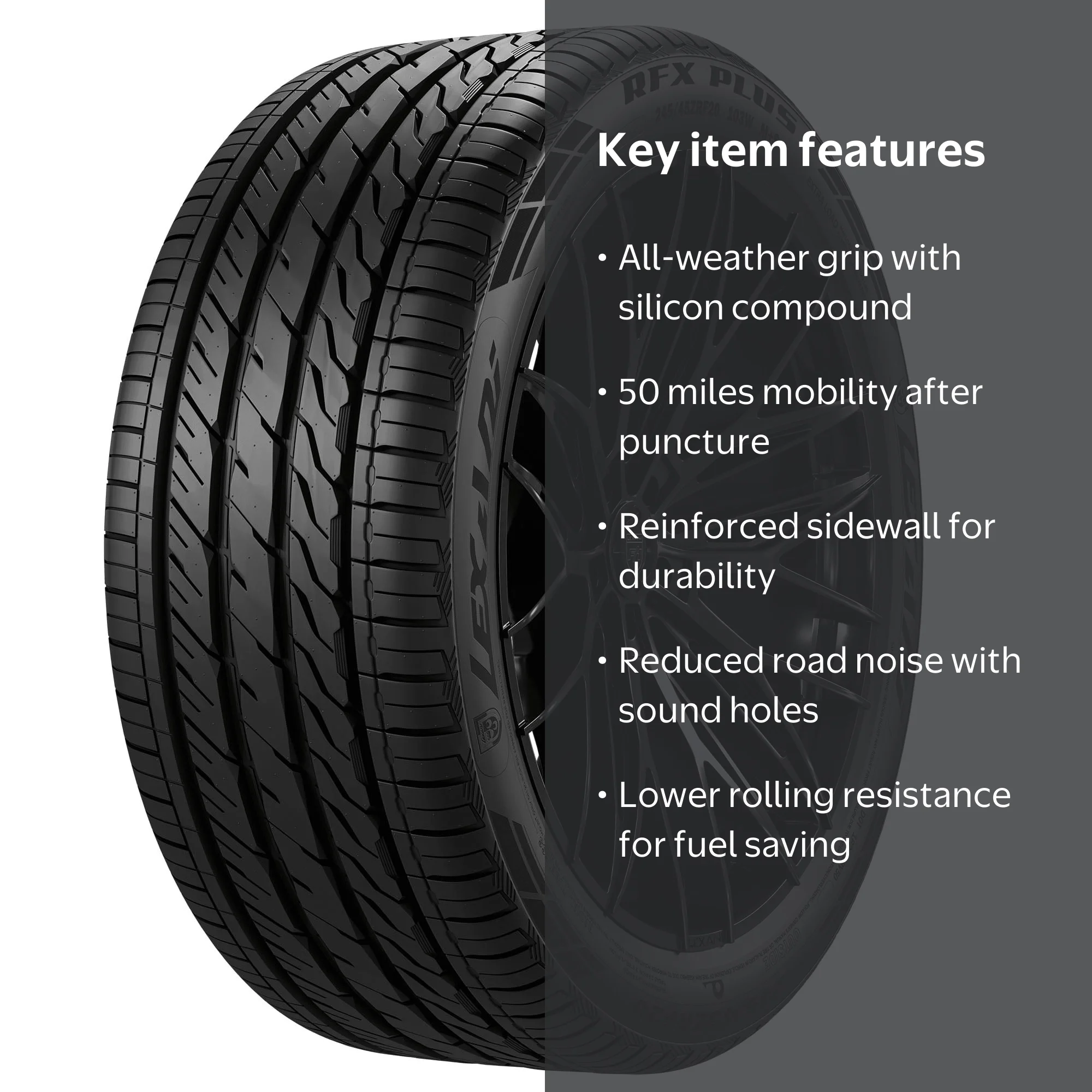 Lexani RFX Plus All Season 225/50ZR18 95W Passenger Tire - Walmart.com