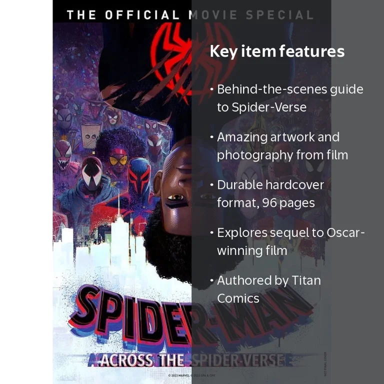 Marvel Spider-Man Across the Spider-Verse the Official Movie