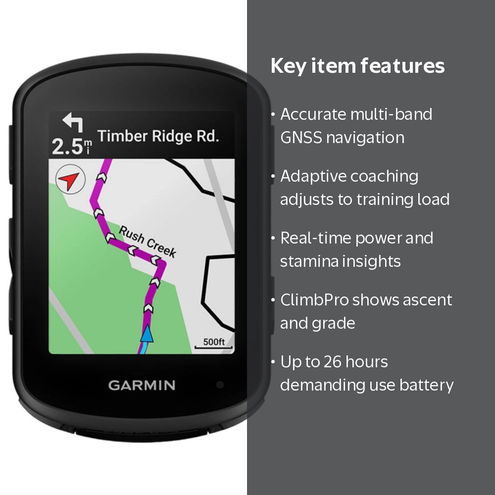 Garmin Edge 840 GPS Cycling Computer, Touchscreen, Button Controls