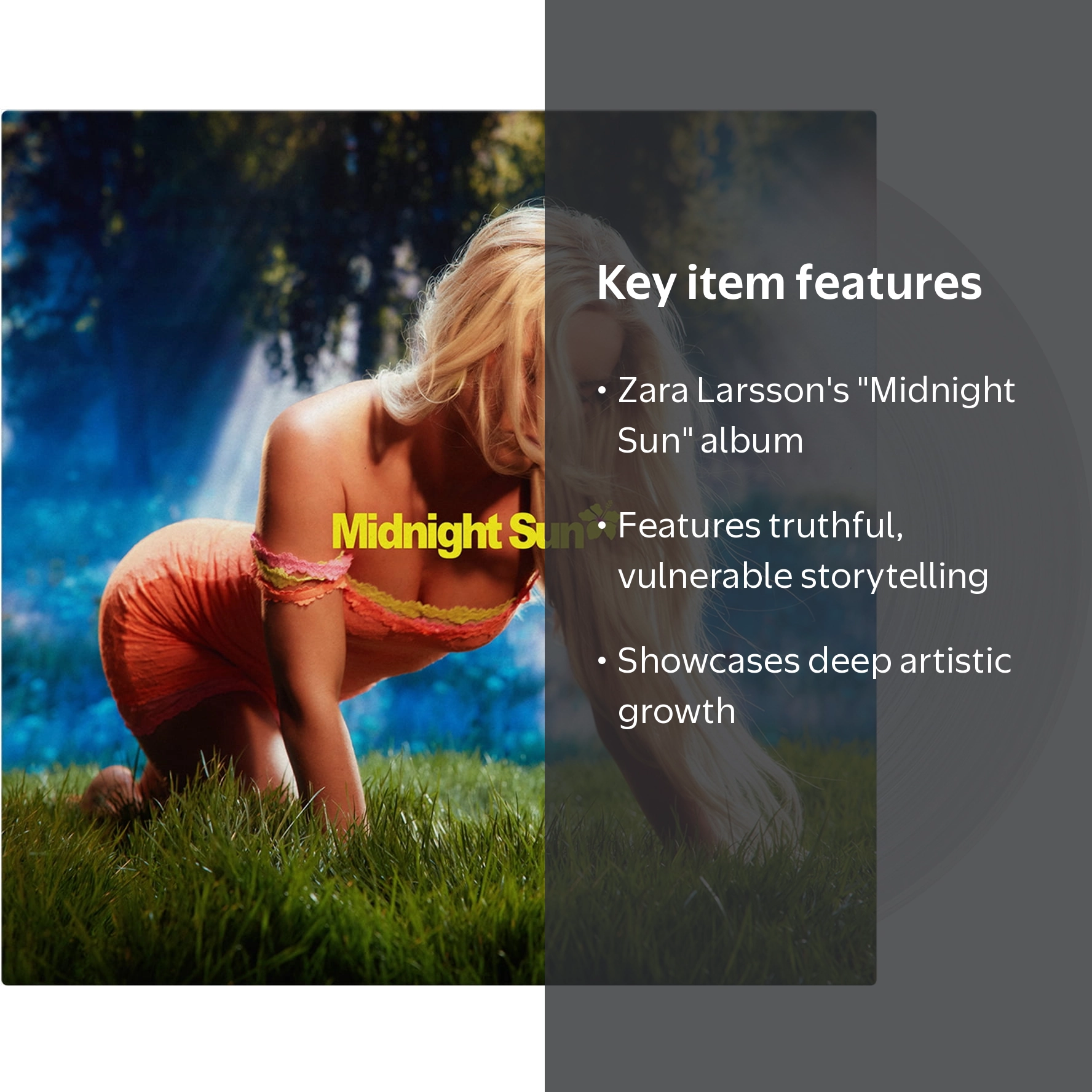 Zara Larsson - Midnight Sun - Music & Performance - Vinyl
