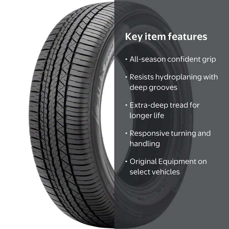 Falken, Passenger Tire, 225/55R18 98H, All Season Performance