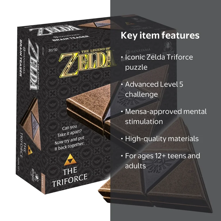 BePuzzled, Legend of Zelda Triforce Hanayama Brain Teaser Level 5