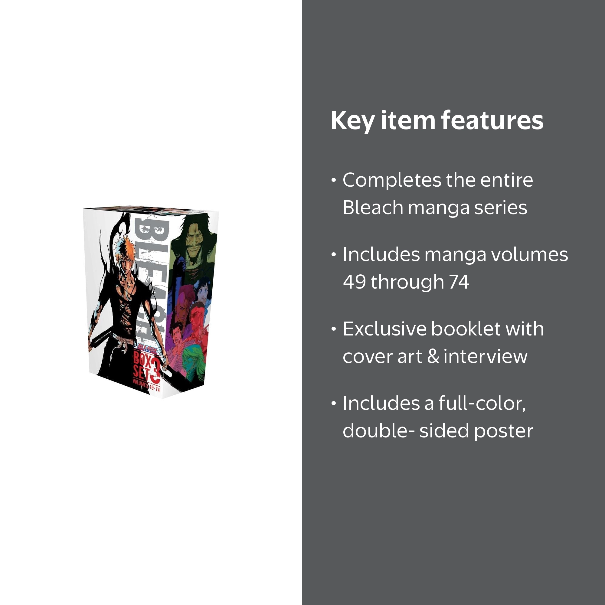 Tite Kubo, Bleach Box Set, Volumes 49-74, Paperback - Walmart.com