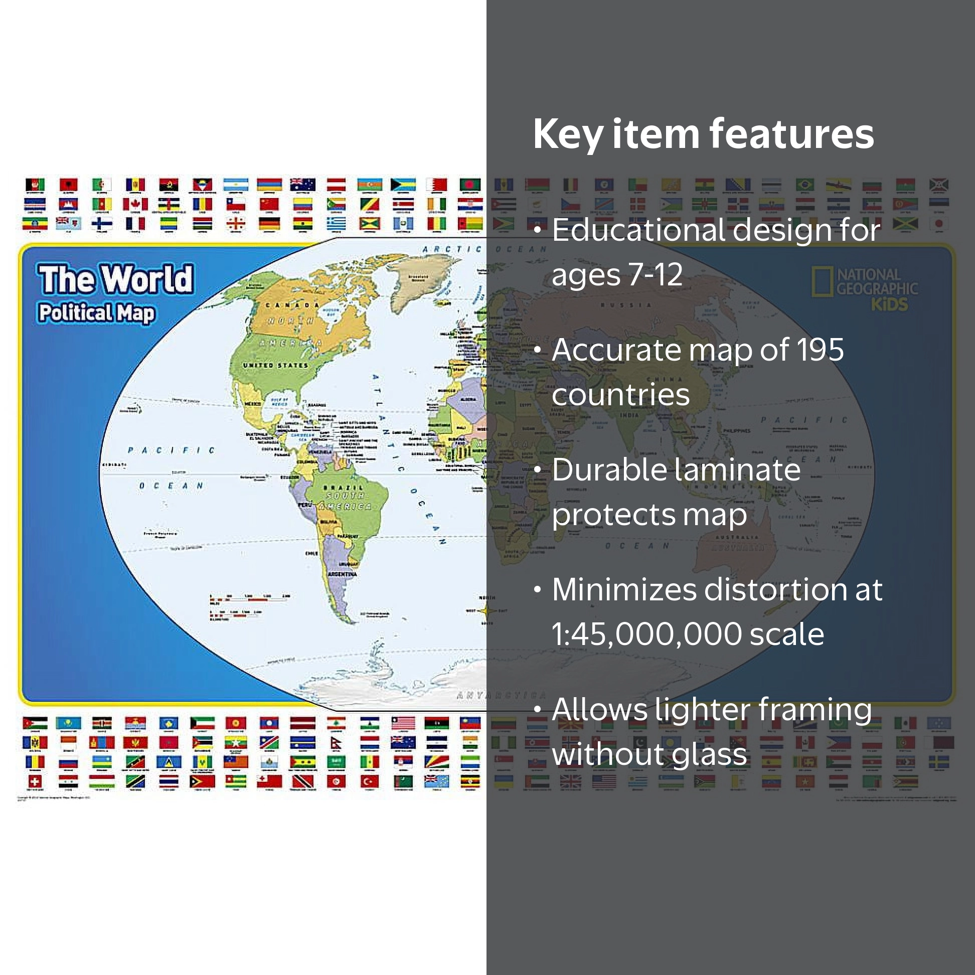 National Geographic Reference Map: National Geographic World for