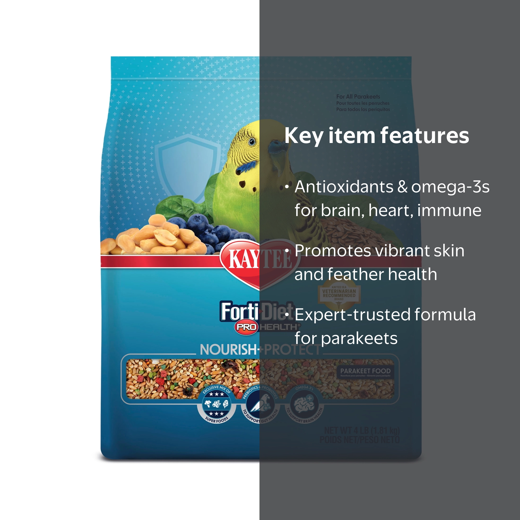 Kaytee Forti-Diet Pro Health Advanced Nutrition Bird Pellets for