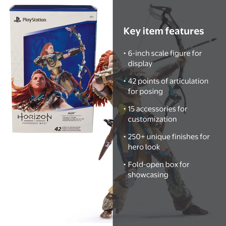 PlayStation Horizon Forbidden West Deluxe 6‚Äù Aloy Action Figure