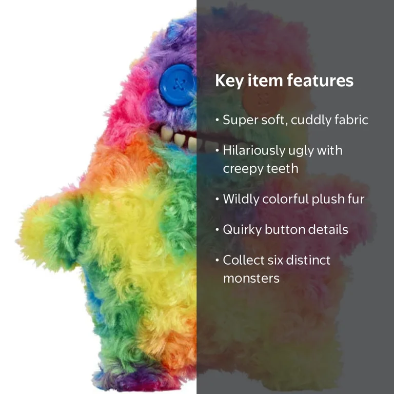 Fuggler, Plush Stuffed Animal, 9