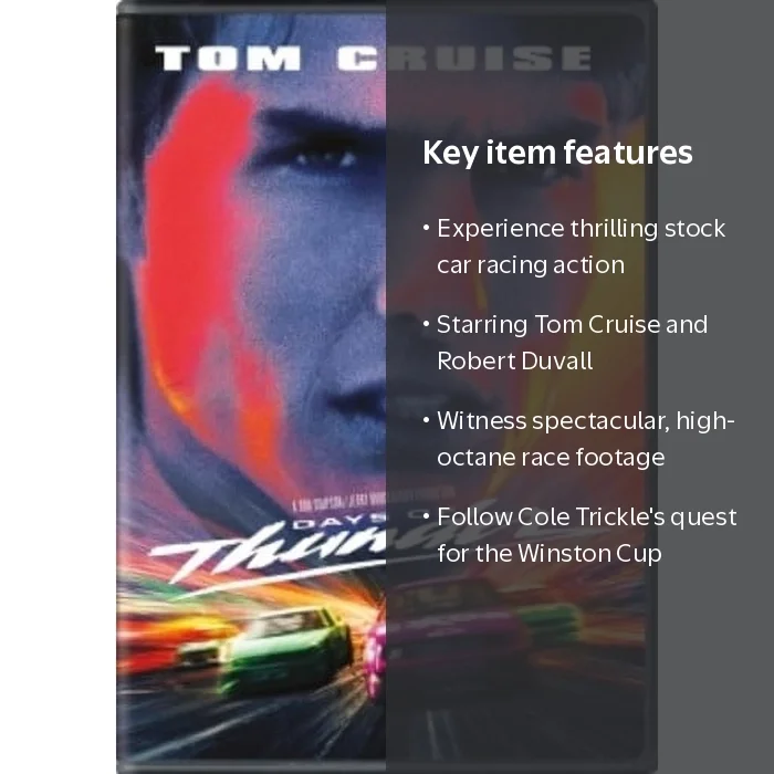 Days of Thunder (DVD) - Walmart.com