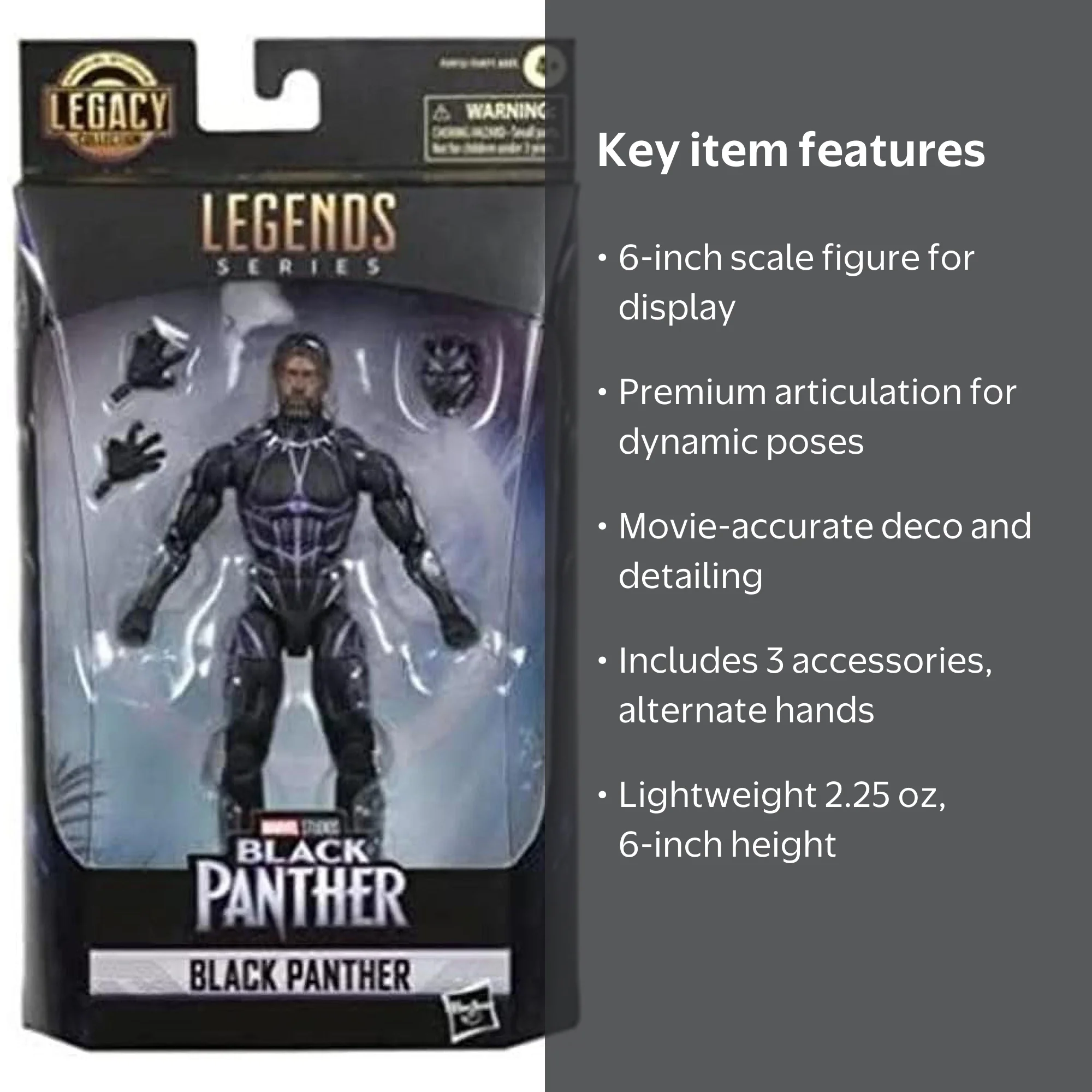 Marvel Legends Series Black Panther Legacy Collection Black