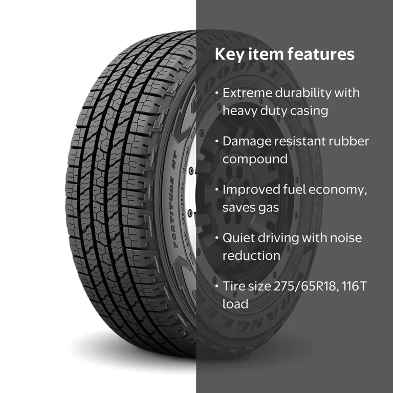 275/65r18 グッドイヤー Goodyear Wrangler Fortitude HT 275/65R18 T - All-Season Tire