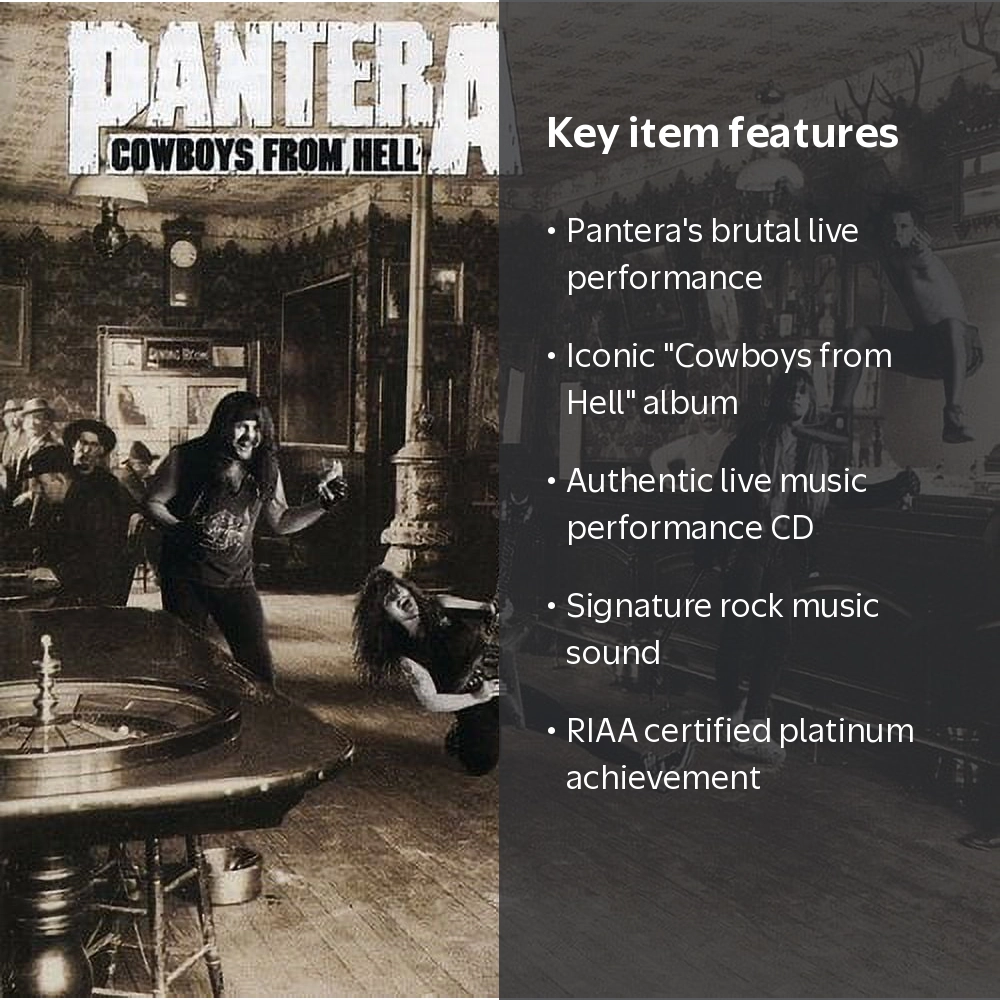 Atlantic, Music & Performance, Cowboys from Hell, CD - Walmart.com