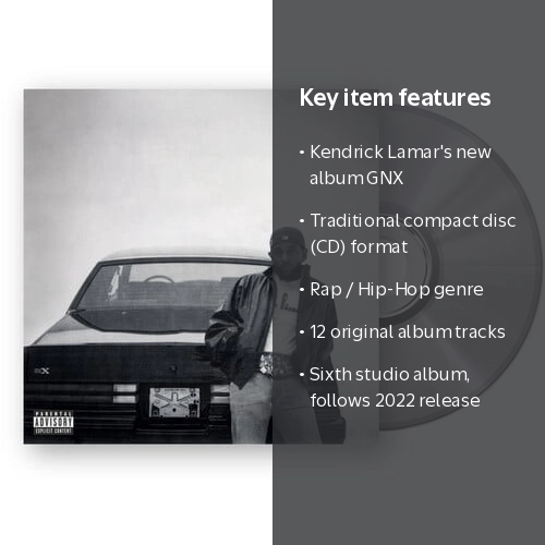 Kendrick Lamar - GNX - CD - Walmart.com