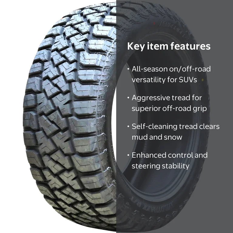 WILD レティクル Landspider Wildtraxx R/T 35x12.50R24 126R F 12 Ply Rugged Terrain