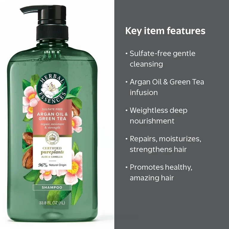 Herbal Essences Argan Oil and Green Tea Moisture Repair Shampoo