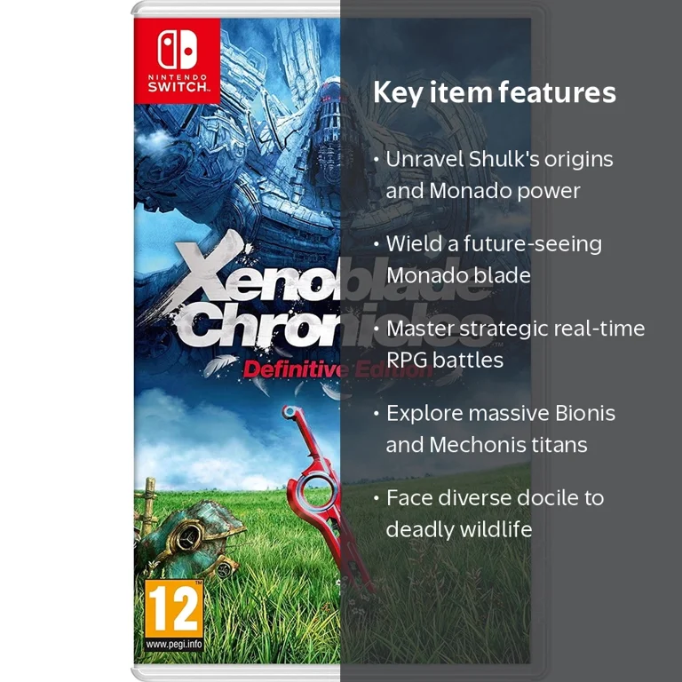 Nintendo, Video Game, Xenoblade Chronicles: Definitive Edition
