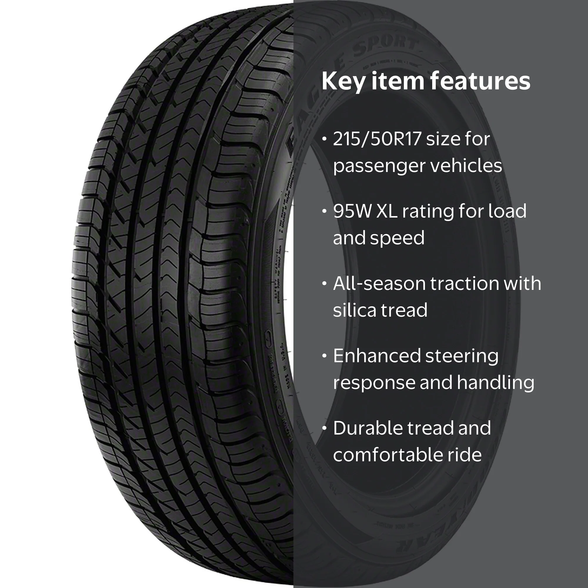 Goodyear Eagle Sport All-Season All Season 215/50R17 95W XL