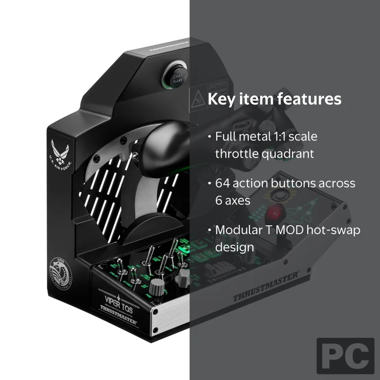 Thrustmaster TQS Viper Mission Pack (compatible w/ PC) - Walmart.com
