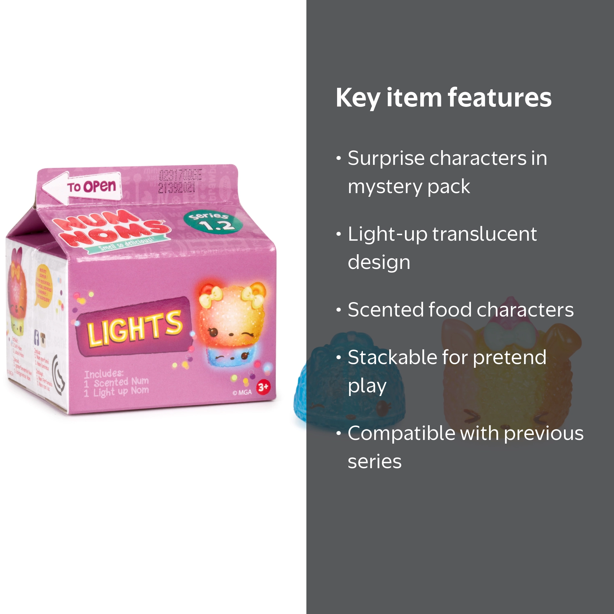 Num Noms Lights Mystery Pack Series 1-2l - Walmart.com