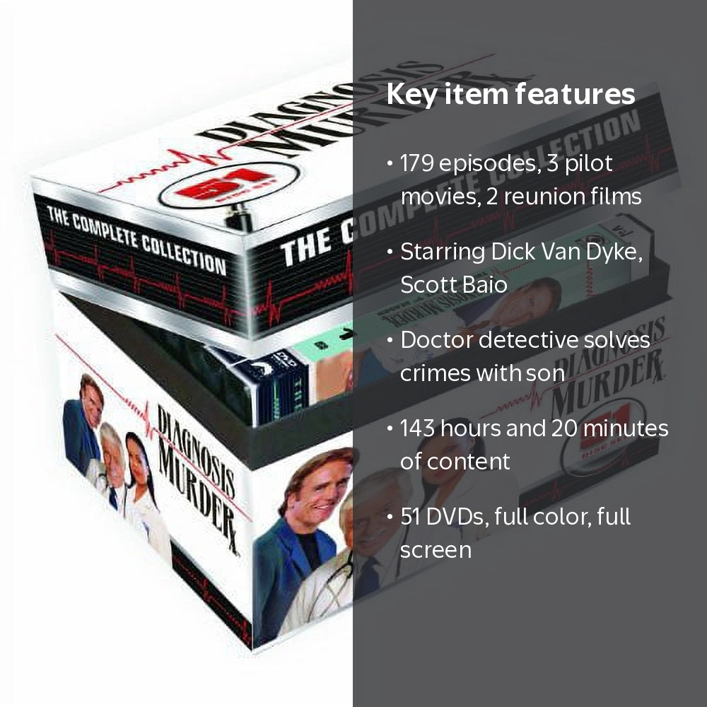 Diagnosis Murder: The Complete Collection (DVD) - Walmart.com