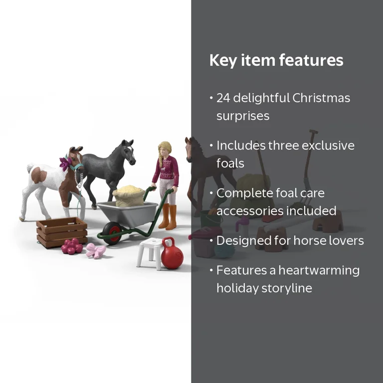 Schleich Horse Club Advent Calendar HORSE CLUB 2025 - Christmas