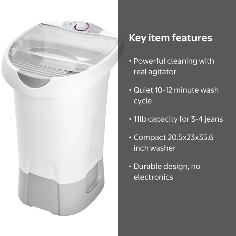 Laundry Alternative Compact Washing Machine, Poseidon Portable