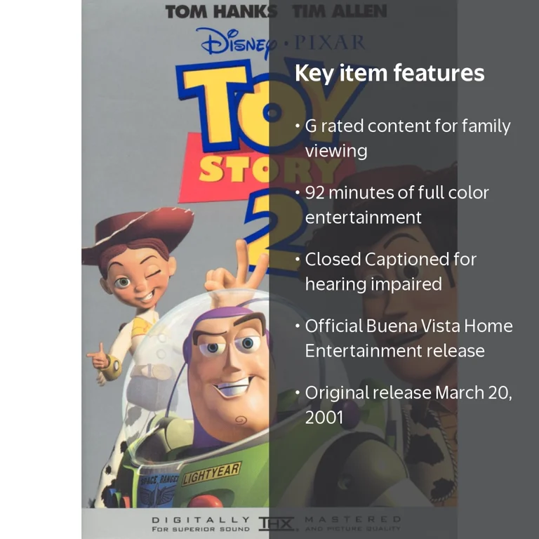 Toy Story 2 [DVD] - Walmart.com