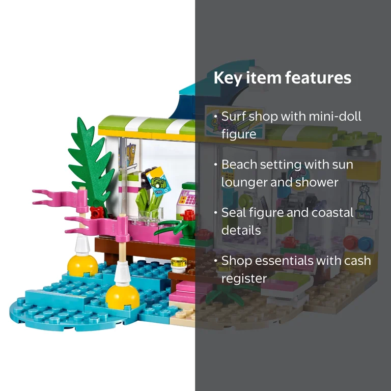 LEGO Friends Heartlake Surf Shop 41315 - Walmart.com