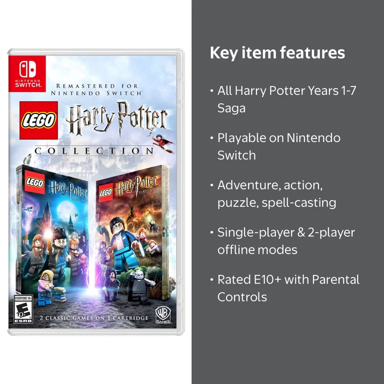 LEGO Harry Potter Collection for Nintendo Switch, Years 1‚Äì4 & 5
