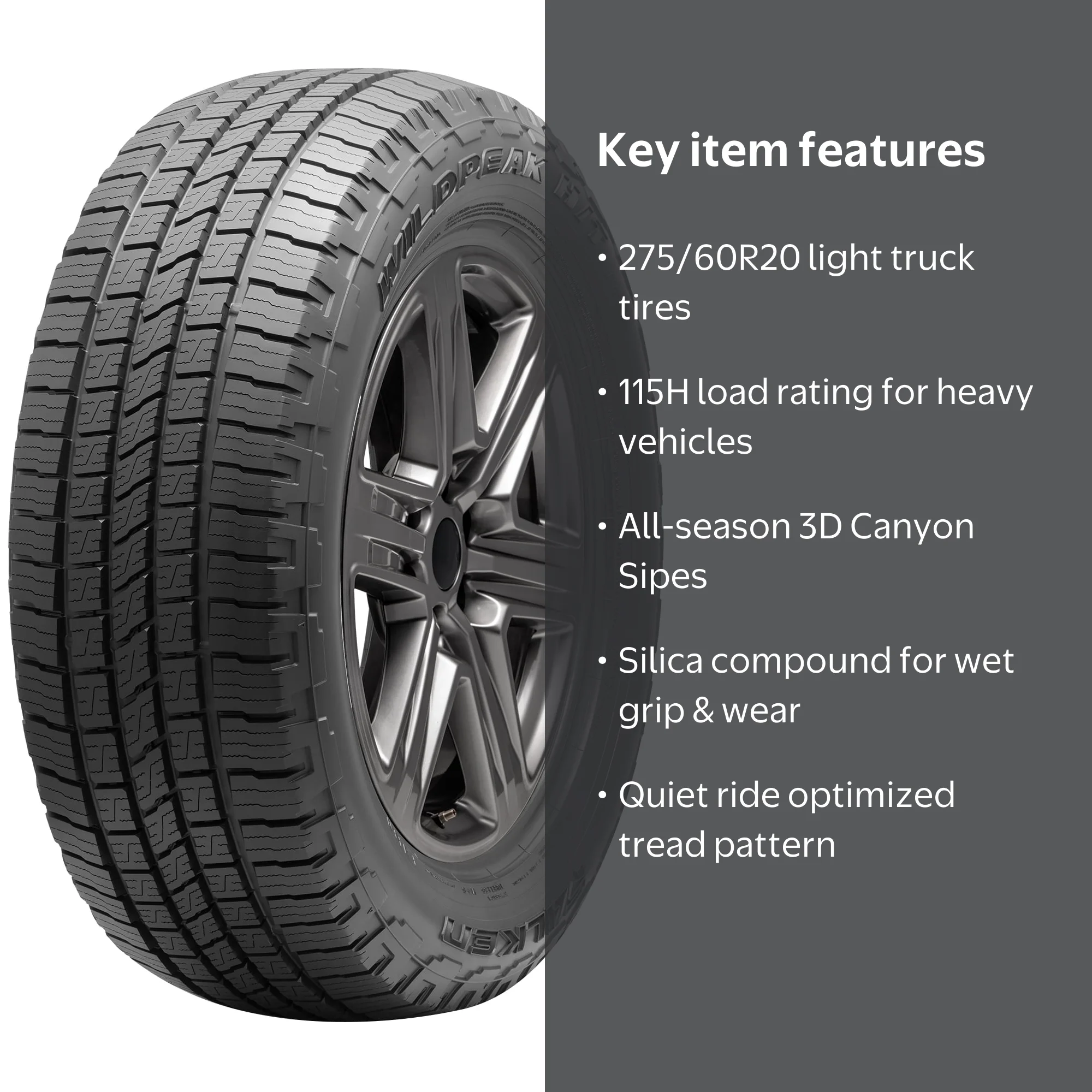 Falken Wildpeak H/T02 All Season 275/60R20 115H Light Truck Tire