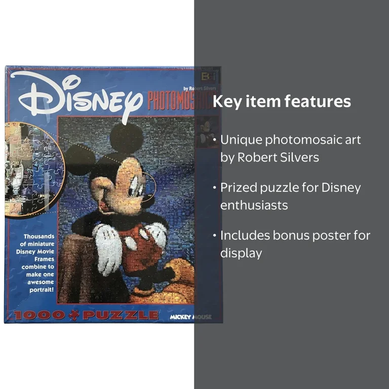 Disney Photomosaic: Mickey Mouse - Walmart.com