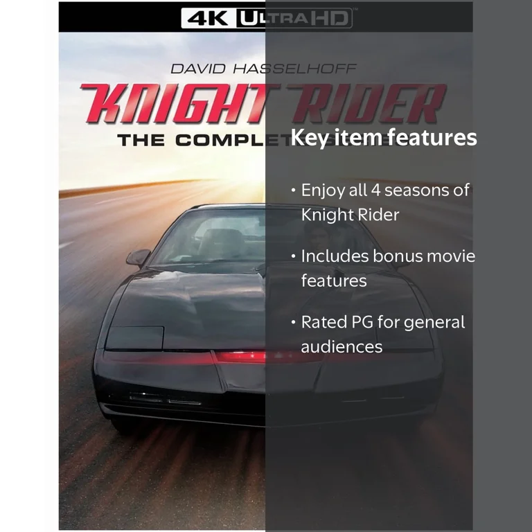 Knight Rider: The Complete Series - Walmart.com