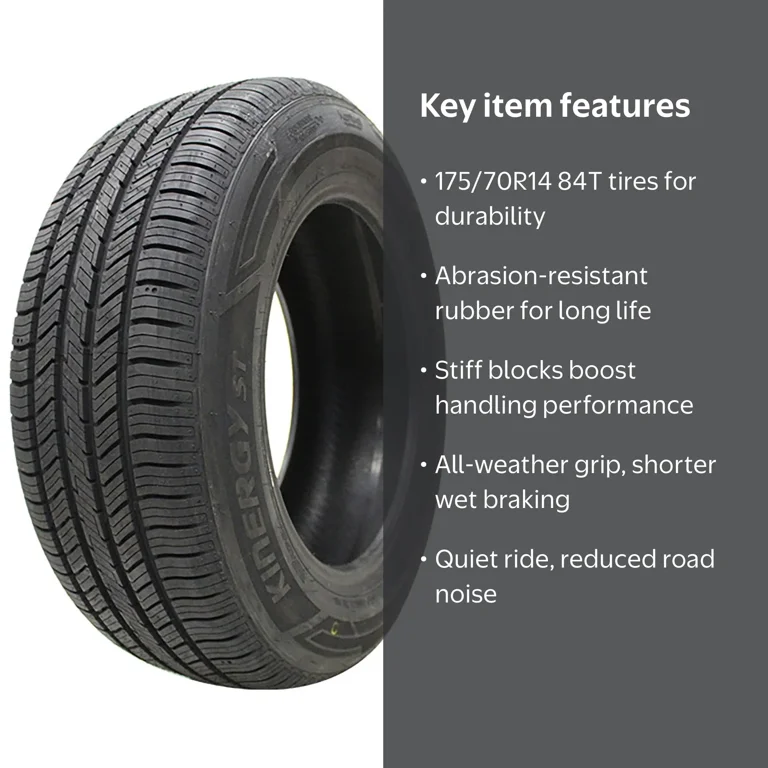 Hankook Kinergy ST (H735) 175/70R14 84T All Season Passenger Tire