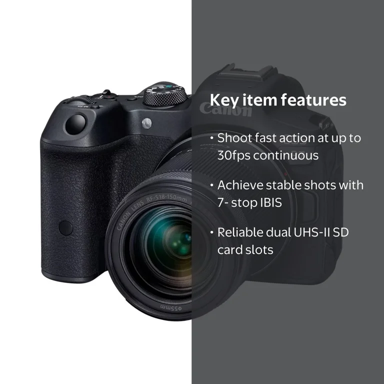 Canon EOS R7 Full Frame Mirrorless Camera with DIGIC X Processor