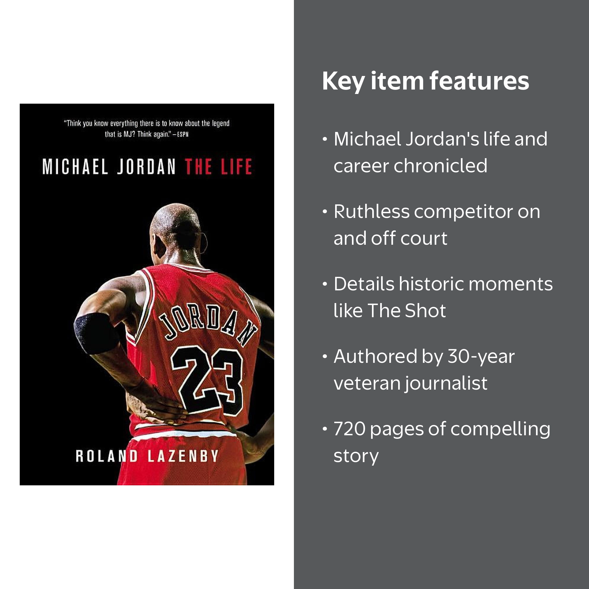 Michael Jordan: The Life, (Paperback) - Walmart.com