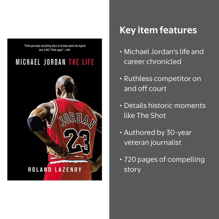 Michael Jordan: The Life, (Paperback) - Walmart.com