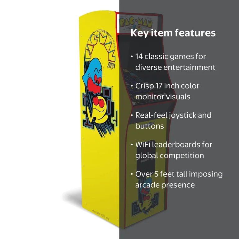 Arcade1Up PacMan Legacy Arcade Deluxe Edition, 17