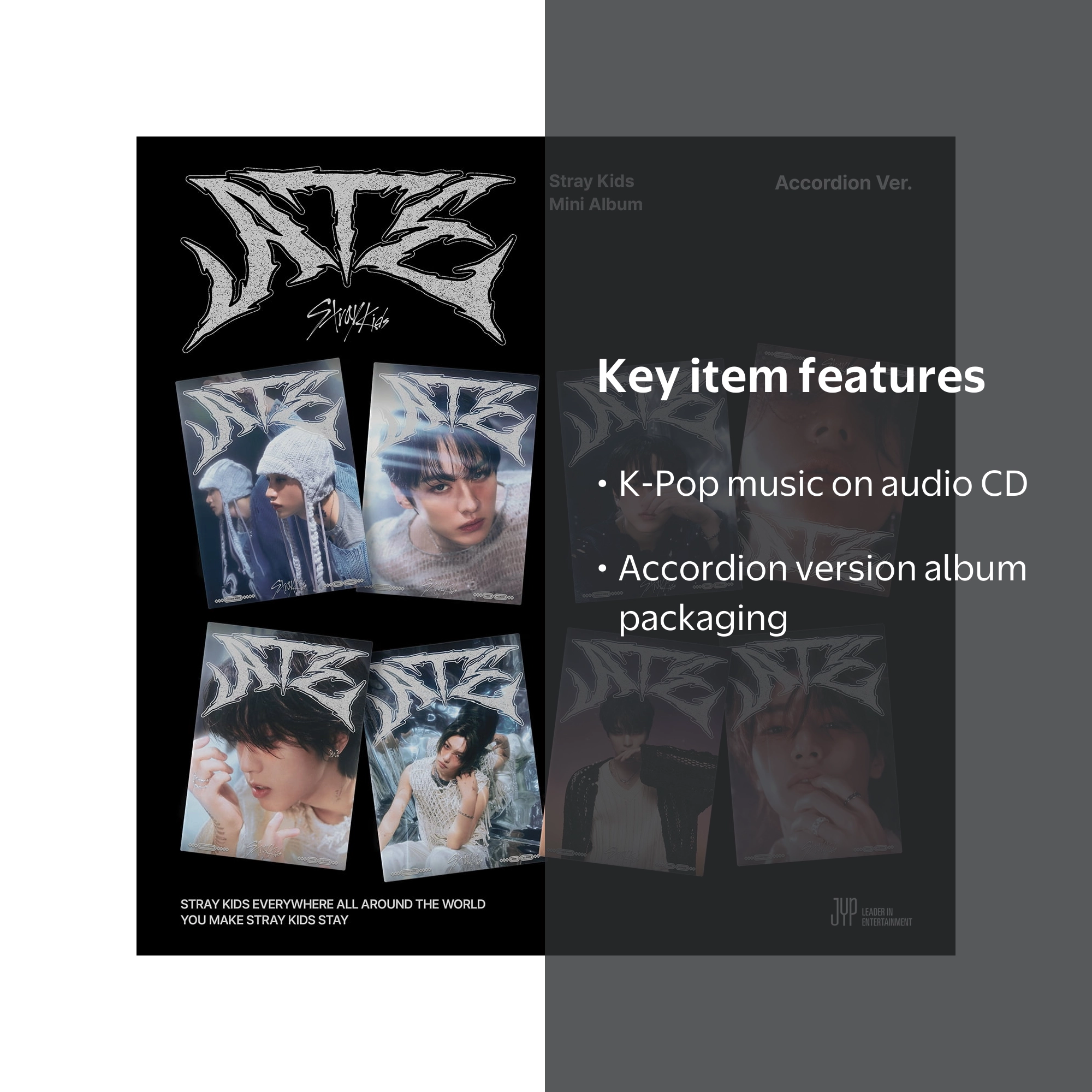 Stray Kids - ATE (Accordion Ver.) - CD K-Pop Album - Walmart.com