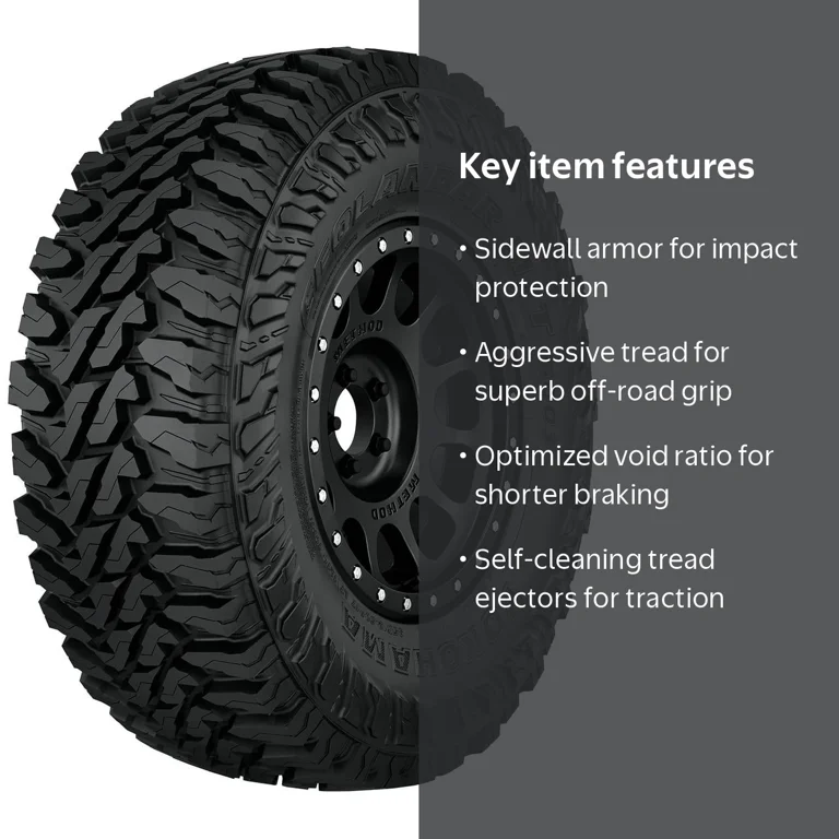 Yokohama Geolandar M/T 35X12.50R18/10 123Q BW Mud Terrain Tire