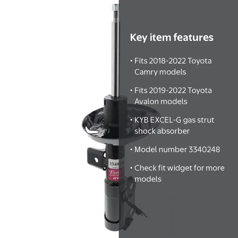 KYB Shocks & Struts, EXCEL-G Gas Strut 3340248, Fits 2018-2022