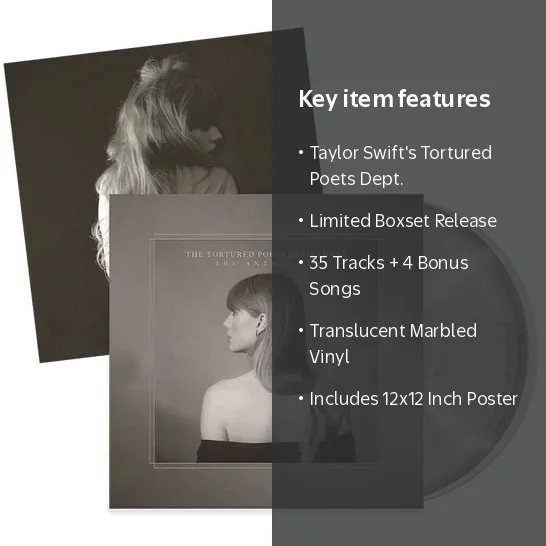 Taylor Swift The Tortured Poets Department The Anthology Vinyl