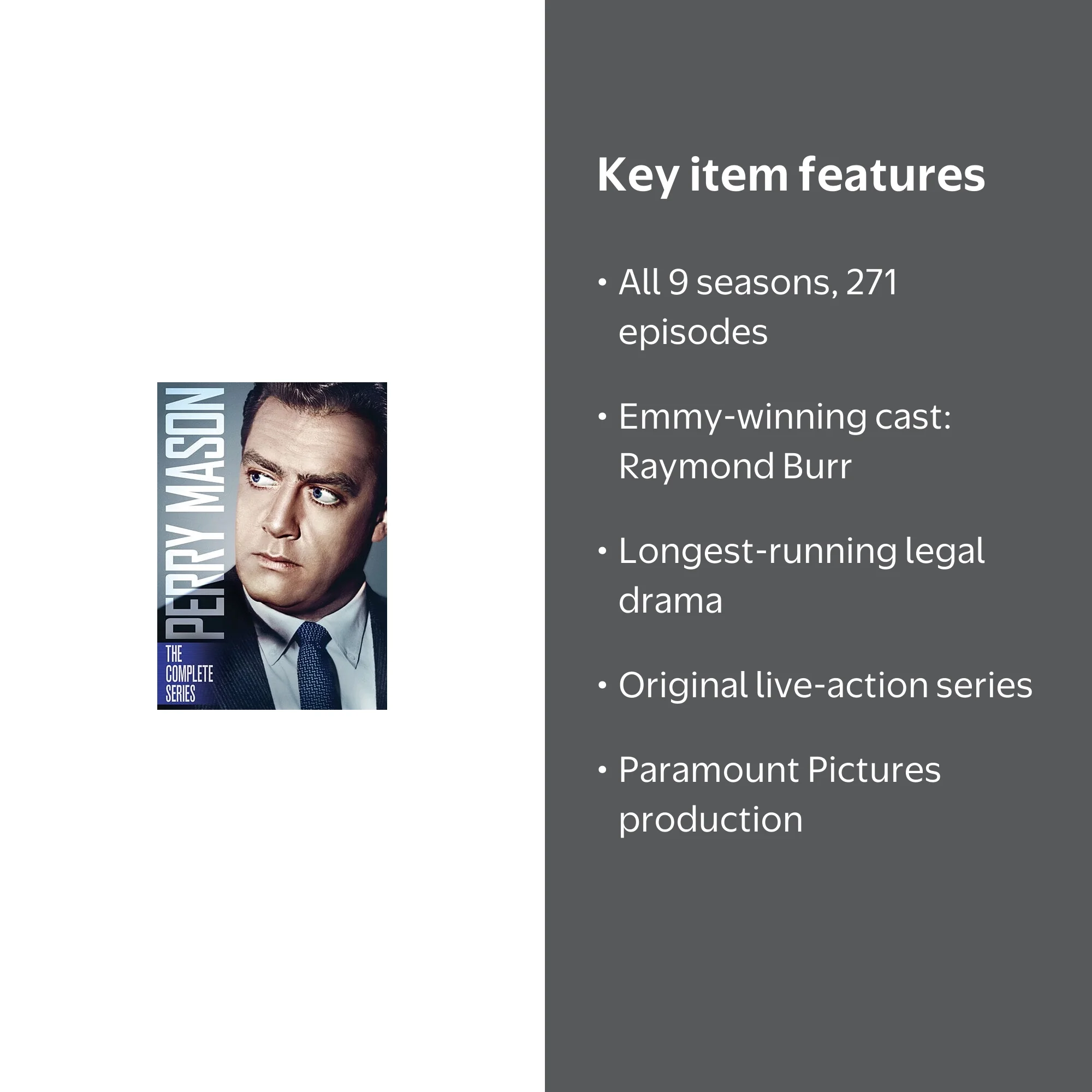 Perry Mason Complete Series (DVD) - Walmart.com