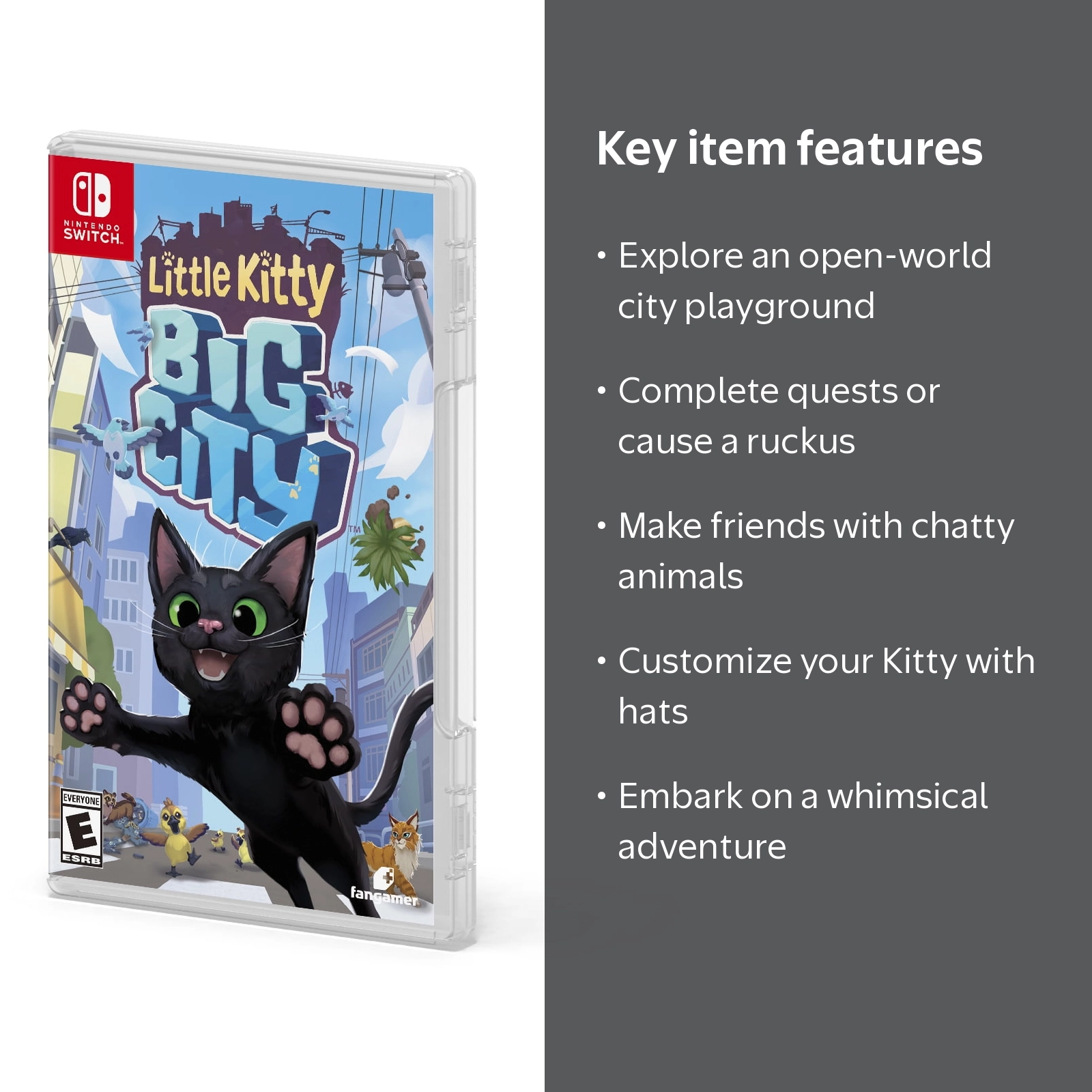 Little Kitty, Big City, Nintendo Switch - Walmart.com