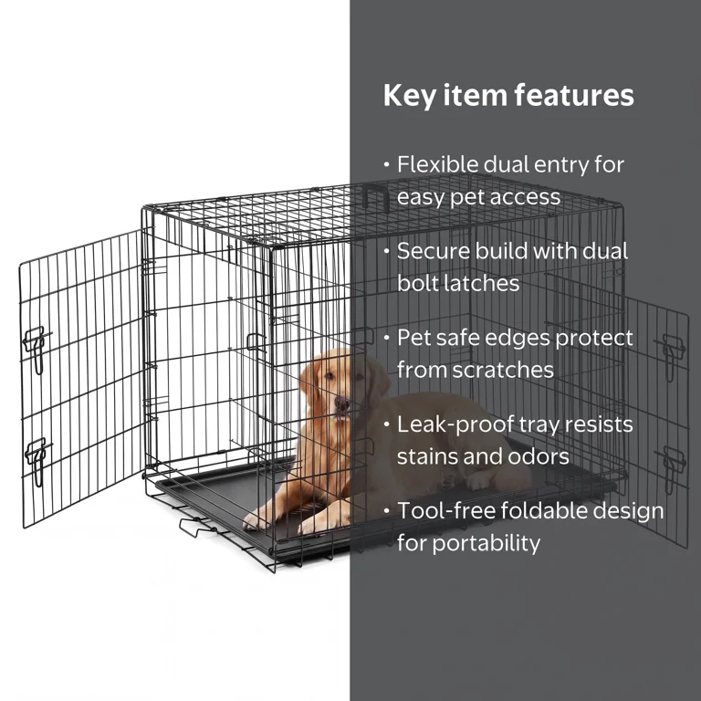 edx, Large Dog Crate, 42