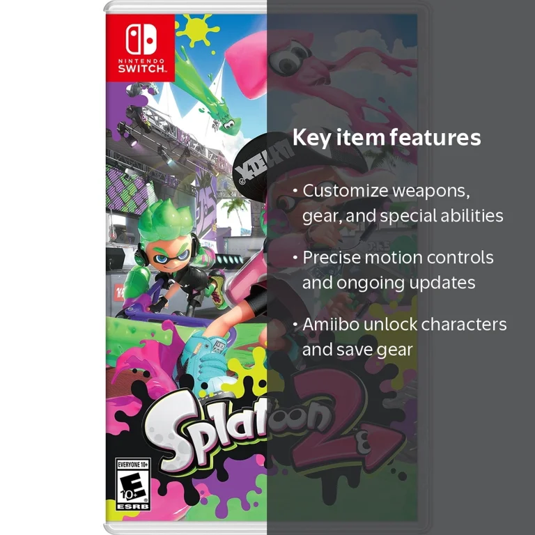 Nintendo, Splatoon 2 for Nintendo Switch with Fresh Content, White