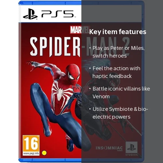 PlayStation, Marvel‚Äôs Spider-Man 2 EU Version, PS5 Game