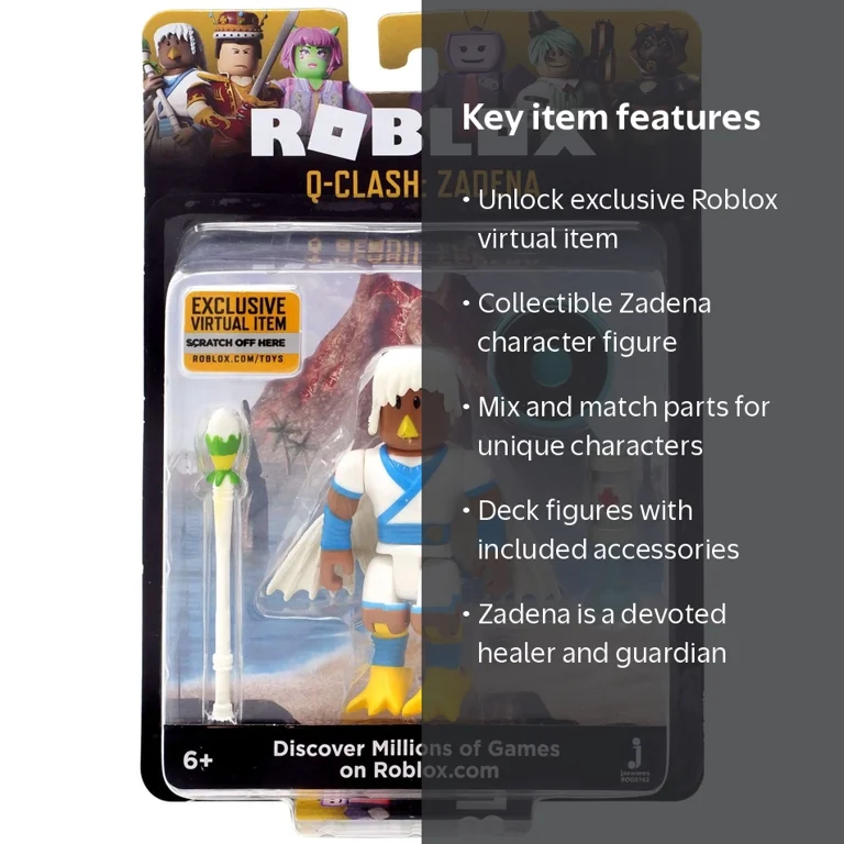 Roblox Celebrity Collection - Q-Clash: Zadena Figure Pack