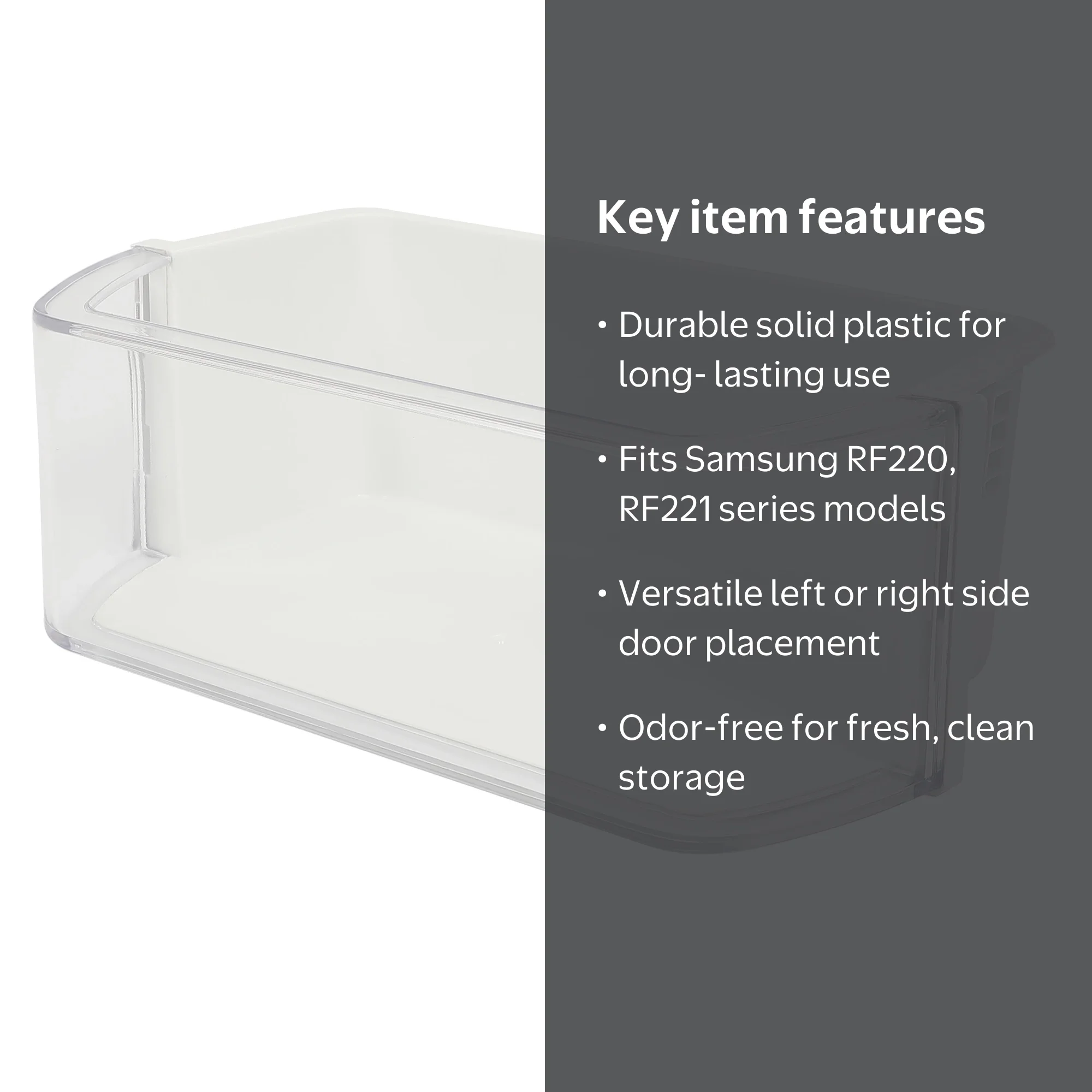 Kojem, Refrigerator Door Bin, DA97-12935A, Fits Samsung